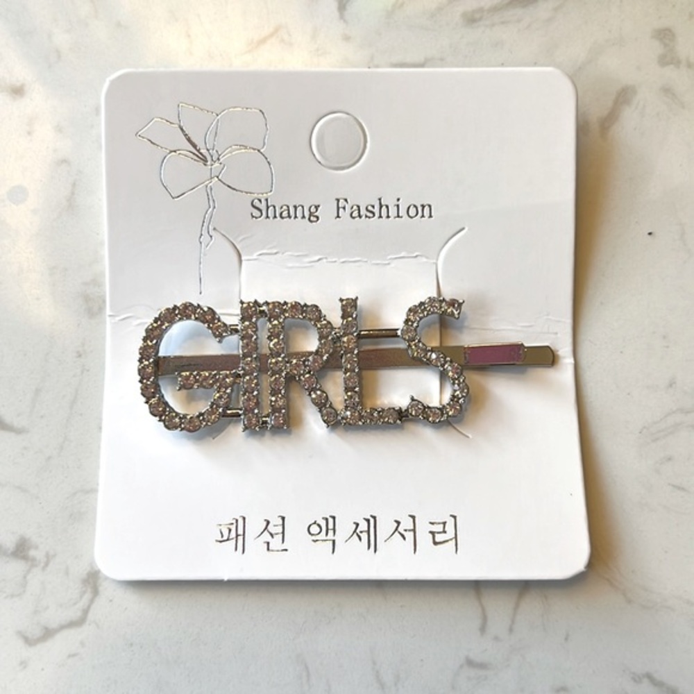 Girls Rhinestone Hair Clip